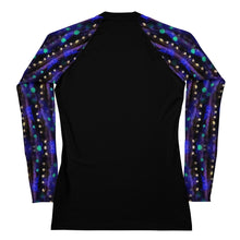 Load image into Gallery viewer, Women's Rash Guard and Layering Shirt in Kelp Forest- Purple