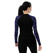 Load image into Gallery viewer, Women's Rash Guard and Layering Shirt in Kelp Forest- Purple
