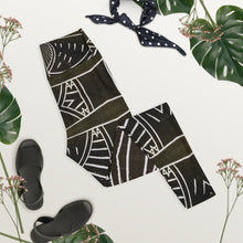 Load image into Gallery viewer, Africa- inspired Design Yoga Waist Ankle Length Leggings