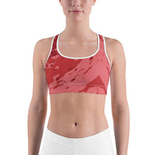 Load image into Gallery viewer, Sports Bra / Yoga Top- "Pomegranate"