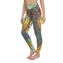 Load image into Gallery viewer, Loops Yoga Waist Leggings Ankle Length
