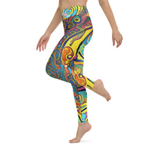Load image into Gallery viewer, Loops Yoga Waist Leggings Ankle Length