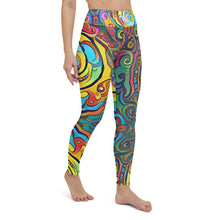Load image into Gallery viewer, Loops Yoga Waist Leggings Ankle Length