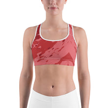 Load image into Gallery viewer, Sports Bra / Yoga Top- "Pomegranate"