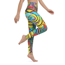 Load image into Gallery viewer, Loops Yoga Waist Leggings Ankle Length