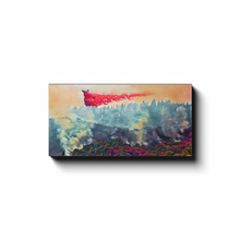 Load image into Gallery viewer, Airdrop Over Canyon- Canvas Wrap
