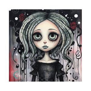 Onyx- one of the Emo Girls collection, Professional Print