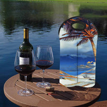 Load image into Gallery viewer, Beach Hammock  2-Bottle Neoprene Wine Bag
