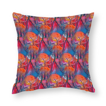 Load image into Gallery viewer, Bright Abstract Painted Pillow Cover 24&quot; x 24&quot;
