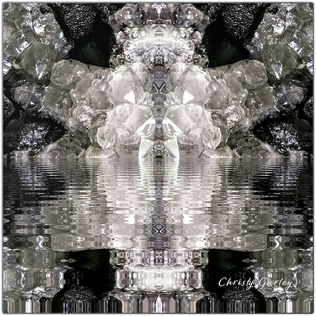 Crystal Cave - Metal Print