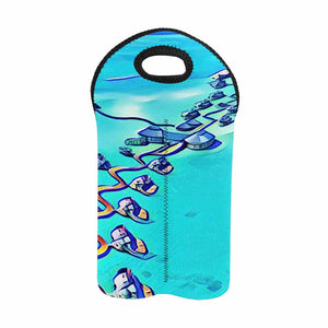 Maldives 1   2-Bottle Neoprene Wine Bag