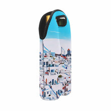 Load image into Gallery viewer, Greece 1   2-Bottle Neoprene Wine Bag
