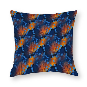 "Aquarium Dream" Original Painted Design Pillow Cover 24" x 24"