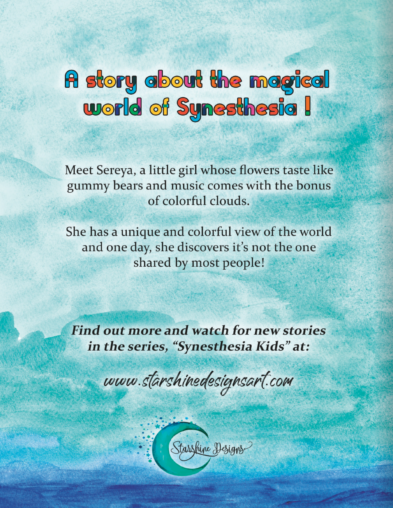 Sereya's Superpower- A children's book about the magic of Synesthesia ...