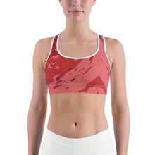 Load image into Gallery viewer, Sports Bra / Yoga Top- &quot;Pomegranate&quot;
