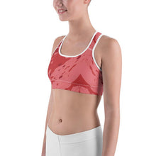 Load image into Gallery viewer, Sports Bra / Yoga Top- &quot;Pomegranate&quot;
