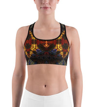 Load image into Gallery viewer, Sports bra / Yoga top- Stained Glass 1
