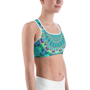 Sports Bra / Yoga Top- "Sun Salutations"