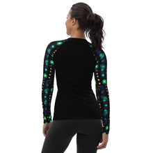 Load image into Gallery viewer, Women&#39;s Rash Guard and Layering Shirt in Kelp Forest- Green
