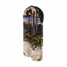 Load image into Gallery viewer, Beach Fence   2-Bottle Neoprene Wine Bag
