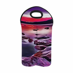 Tahoe Sunset 1   2-Bottle Neoprene Wine Bag
